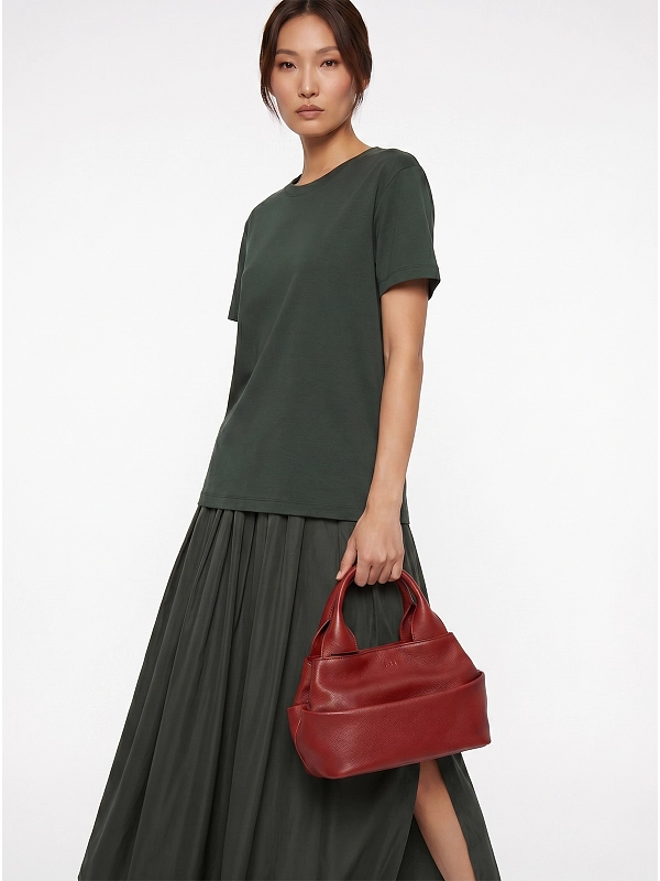 футболка Max Mara SMMSEGALE цвет темно-зеленый