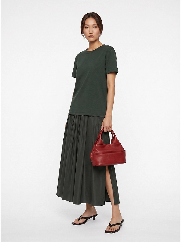 футболка Max Mara SMMSEGALE цвет темно-зеленый