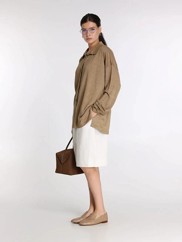 шорты Max Mara SMMSOLE цвет белый