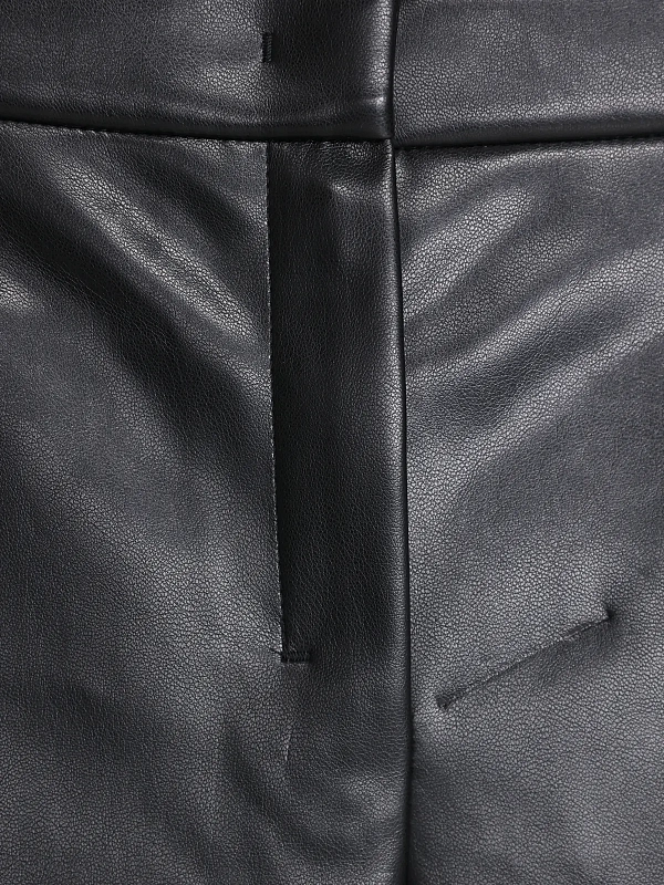брюки эко Max Mara SMMSUBLIME цвет черный