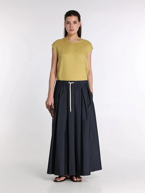 топ Max Mara SMMTALENTO цвет желтый