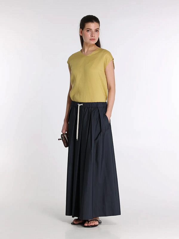 топ Max Mara SMMTALENTO цвет желтый