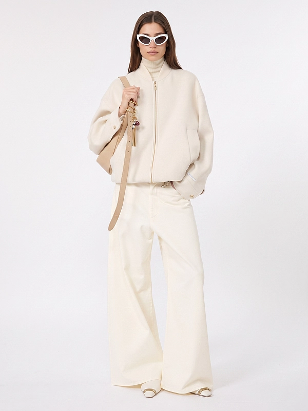 джинсы Max Mara SPDSIAMESE цвет молочный