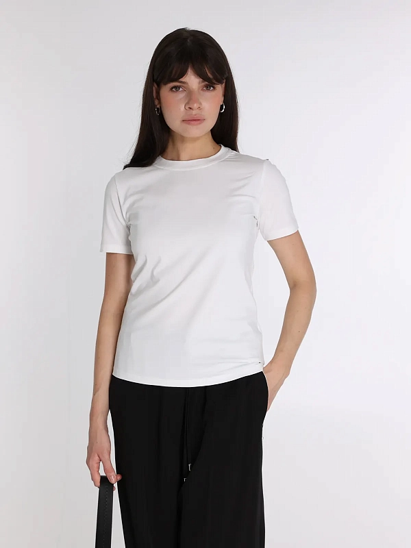 футболка Max Mara SPXAFA цвет белый