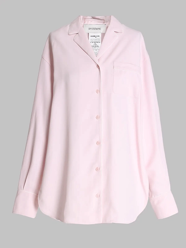блузка Max Mara SPXCOCCO цвет розовый