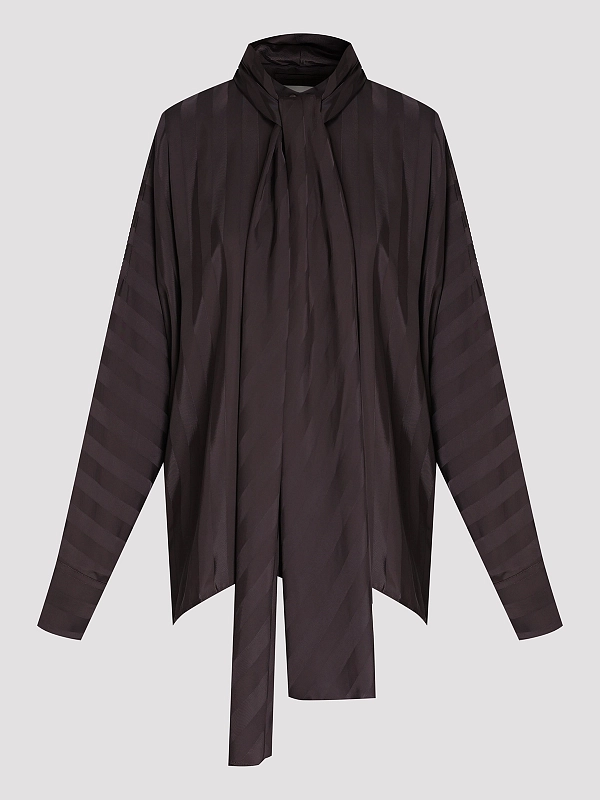 блузка Max Mara SPXCORSARO цвет коричневый