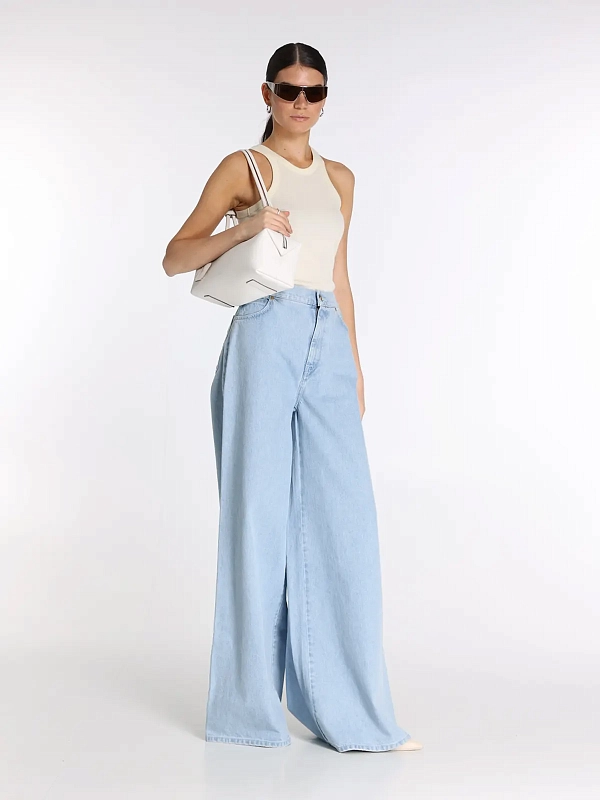майка Max Mara SPXFUMATO цвет молочный