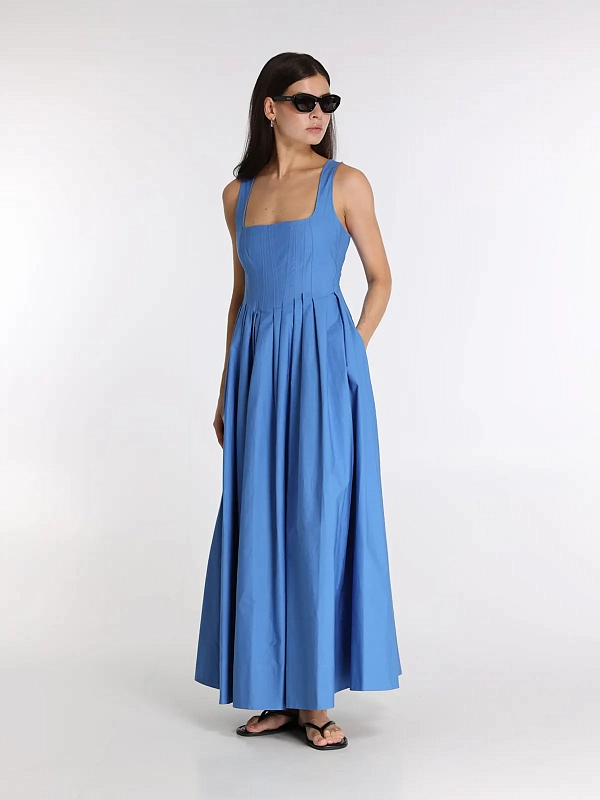 платье Max Mara SPXGIRO цвет синий