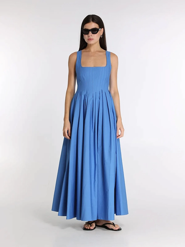 платье Max Mara SPXGIRO цвет синий