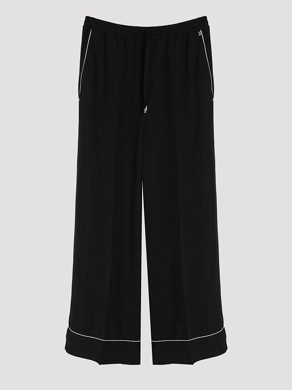брюки Max Mara SPXRIVETTO цвет черный