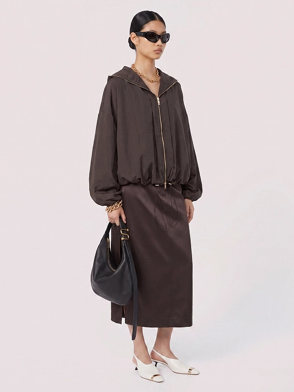 ветровка Max Mara SPXRONCHI цвет коричневый
