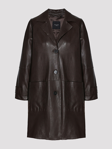 плащ кожаный Max Mara Weekend PETRA