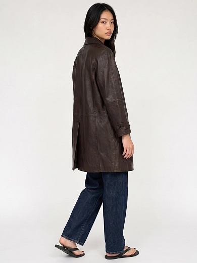 плащ кожаный Max Mara Weekend PETRA