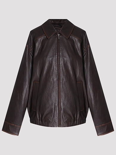 куртка кожаная Max Mara Weekend WKDCOSE