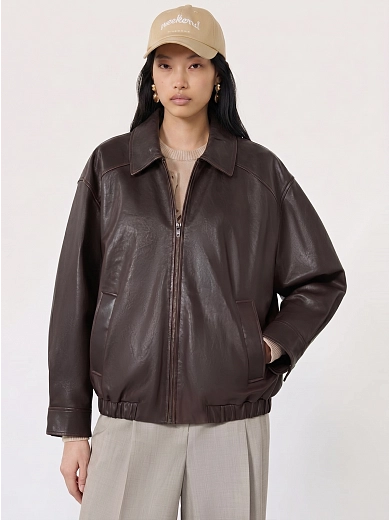 куртка кожаная Max Mara Weekend WKDCOSE