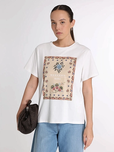 футболка Max Mara Weekend WKDPANTERA