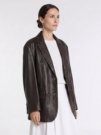 жакет кожаный Max Mara Weekend WKDPILA