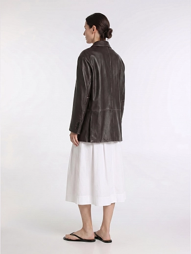 жакет кожаный Max Mara Weekend WKDPILA