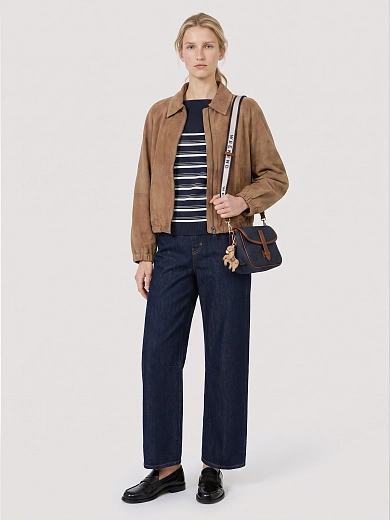 куртка кожаная Max Mara Weekend WKDZUPPA