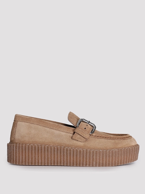 лоферы Max Mara Weekend WKANAVETTA цвет коричневый