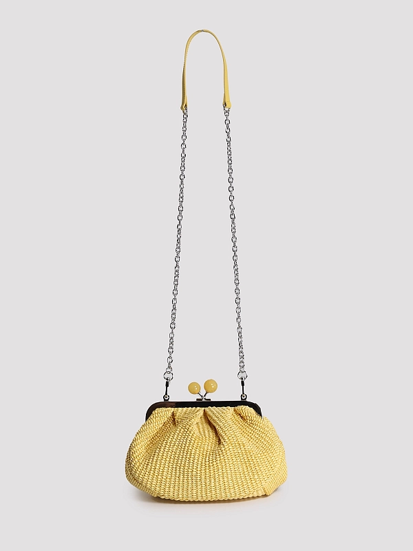 сумка Max Mara Weekend WKAPALMAS цвет желтый