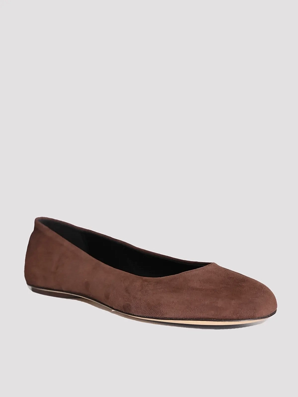 балетки Max Mara Weekend WKATODISUEDEV цвет коричневый