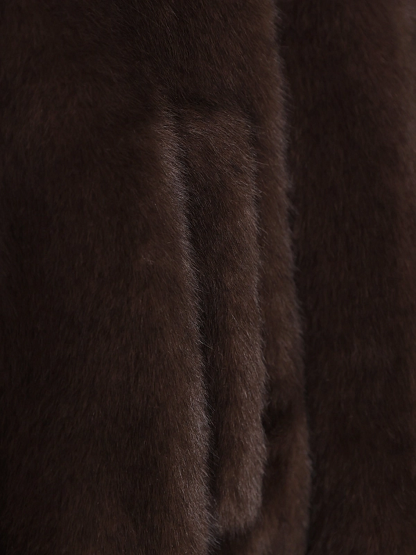 шуба Max Mara Weekend WKDANEMONE цвет коричневый