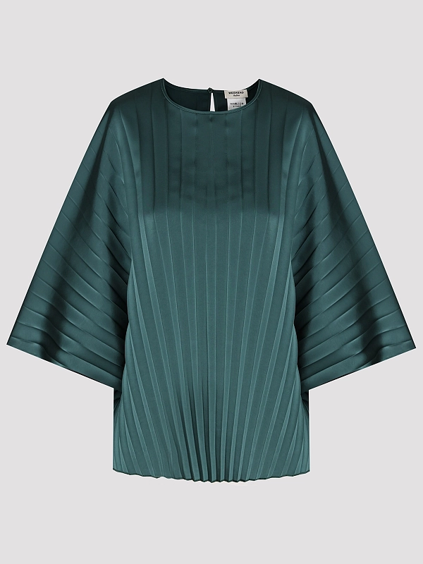 блузка Max Mara Weekend WKDAUREO цвет зеленый
