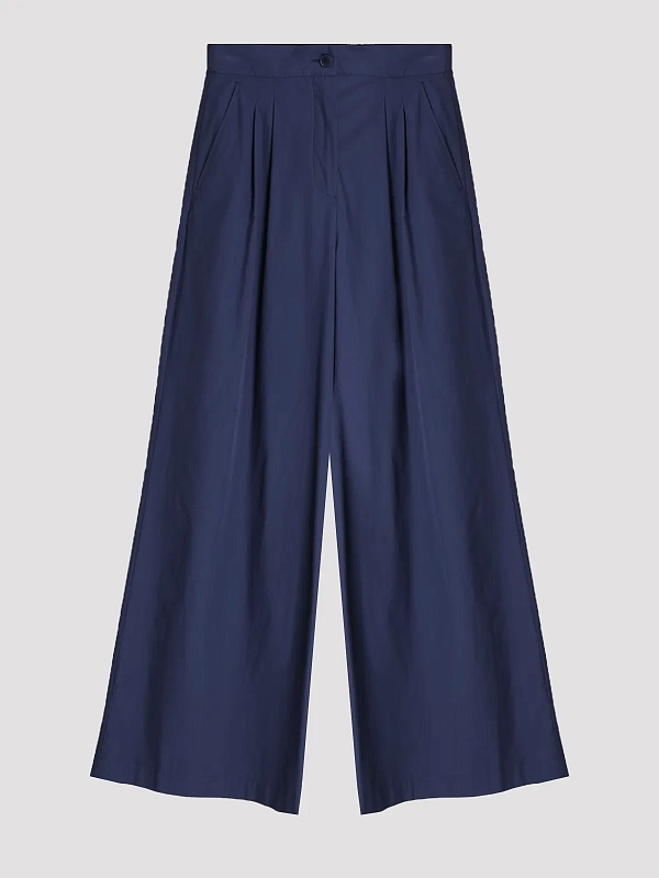 брюки Max Mara Weekend WKDBENDA цвет темно-синий