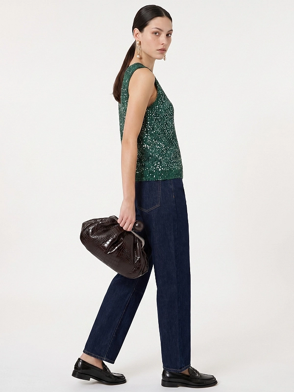 джинсы Max Mara Weekend WKDCADUCA цвет темно-синий