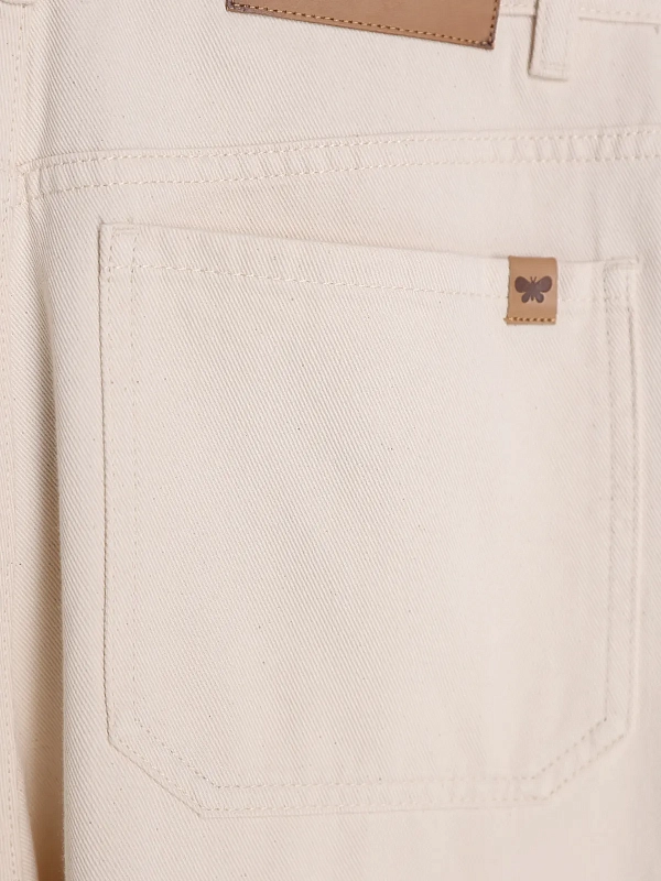 джинсы Max Mara Weekend WKDCANNETI цвет молочный