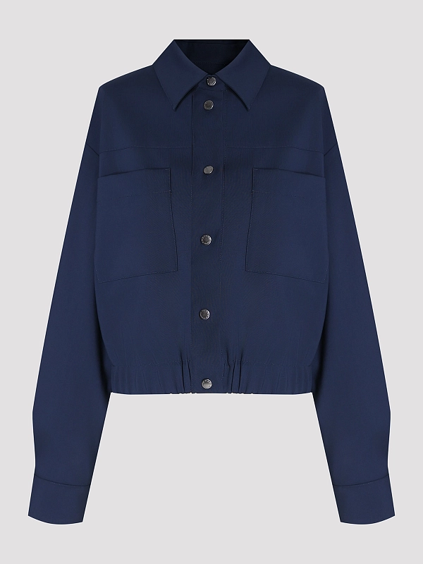 бомбер Max Mara Weekend WKDDECANO цвет темно-синий