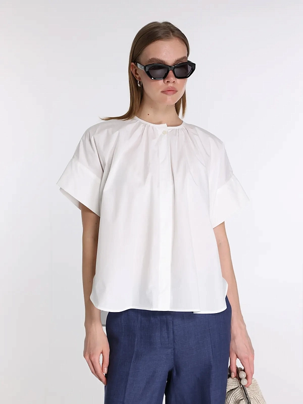 блузка Max Mara Weekend WKDEDUCATA цвет белый
