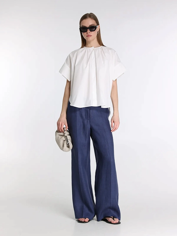 блузка Max Mara Weekend WKDEDUCATA цвет белый