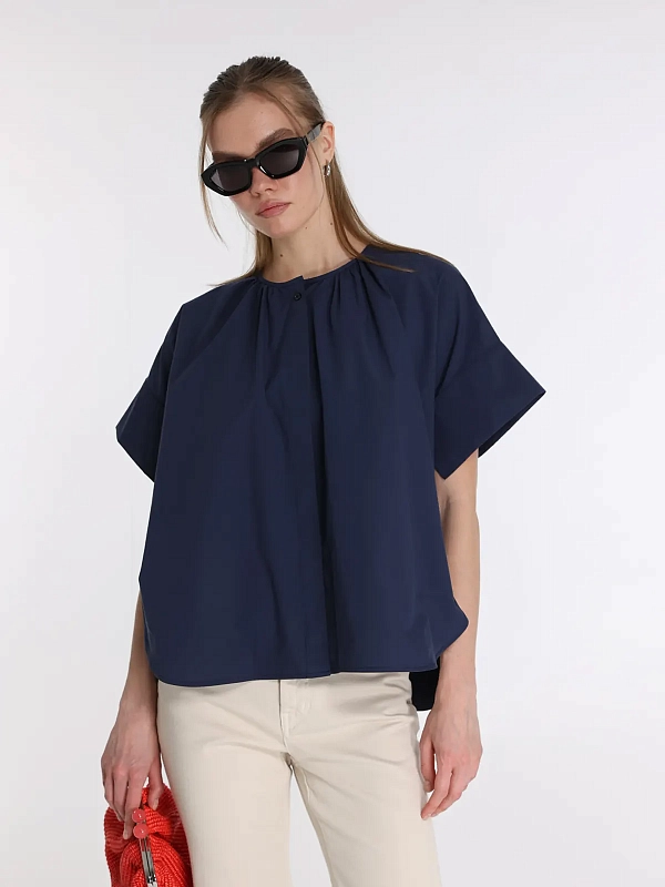 блузка Max Mara Weekend WKDEDUCATA цвет темно-синий
