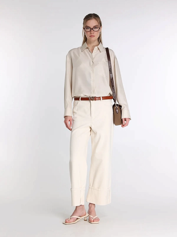 джинсы Max Mara Weekend WKDGESTO цвет молочный