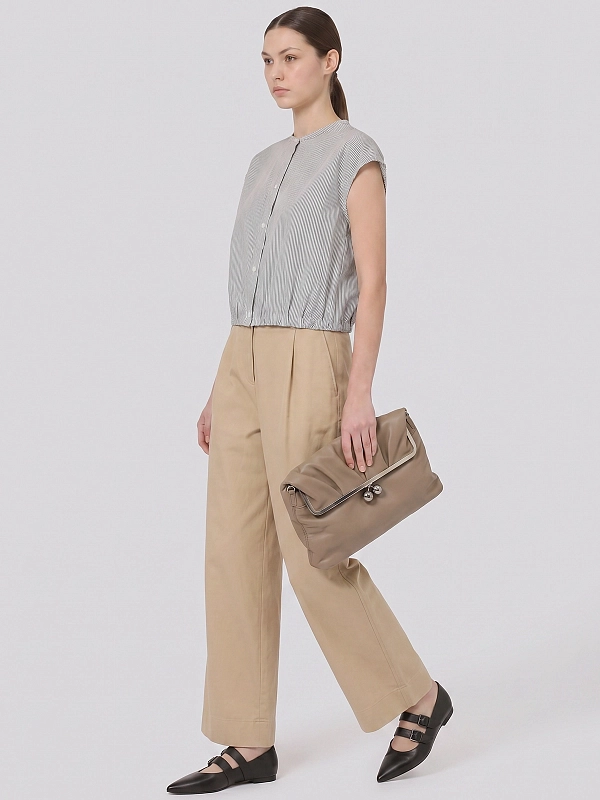 брюки Max Mara Weekend WKDLIBERO цвет бежевый