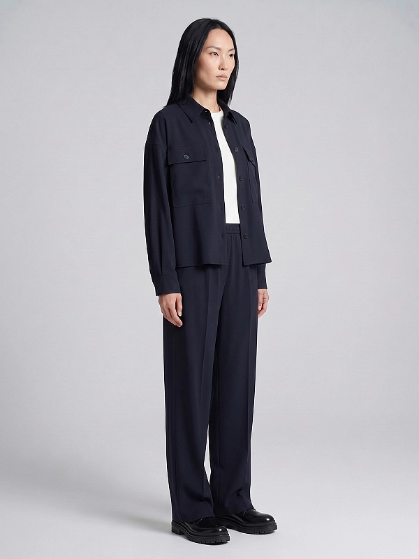 брюки Max Mara Weekend WKDMALLO цвет темно-синий