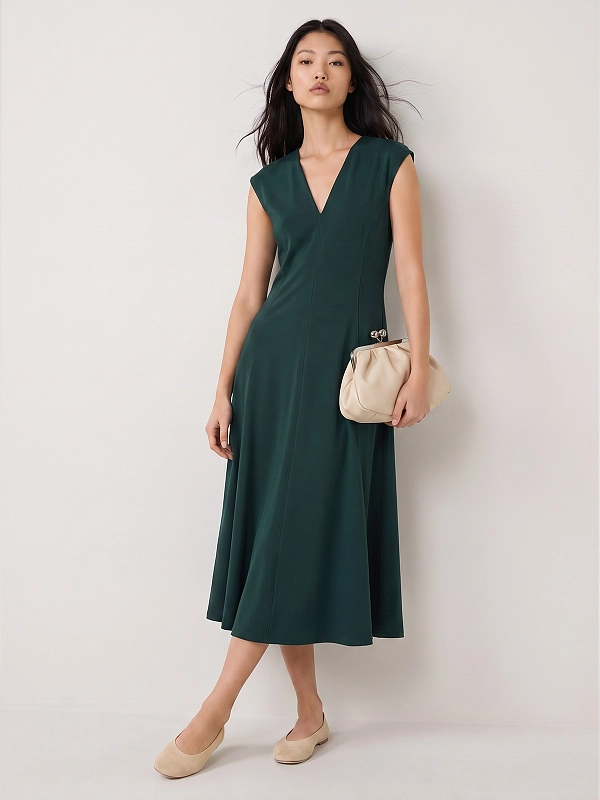 платье Max Mara Weekend WKDMASTER цвет зеленый