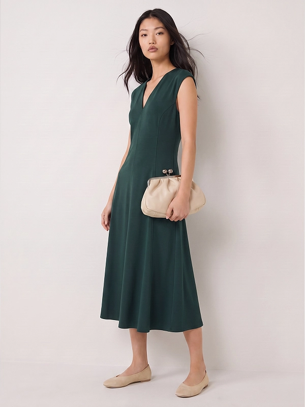 платье Max Mara Weekend WKDMASTER цвет зеленый