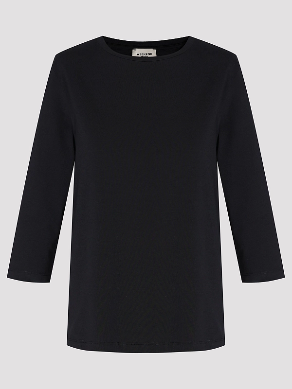 лонгслив Max Mara Weekend WKDMULTIA цвет черный