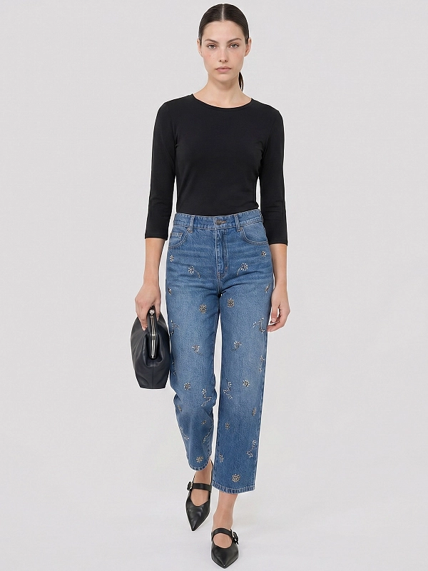 лонгслив Max Mara Weekend WKDMULTIA цвет черный