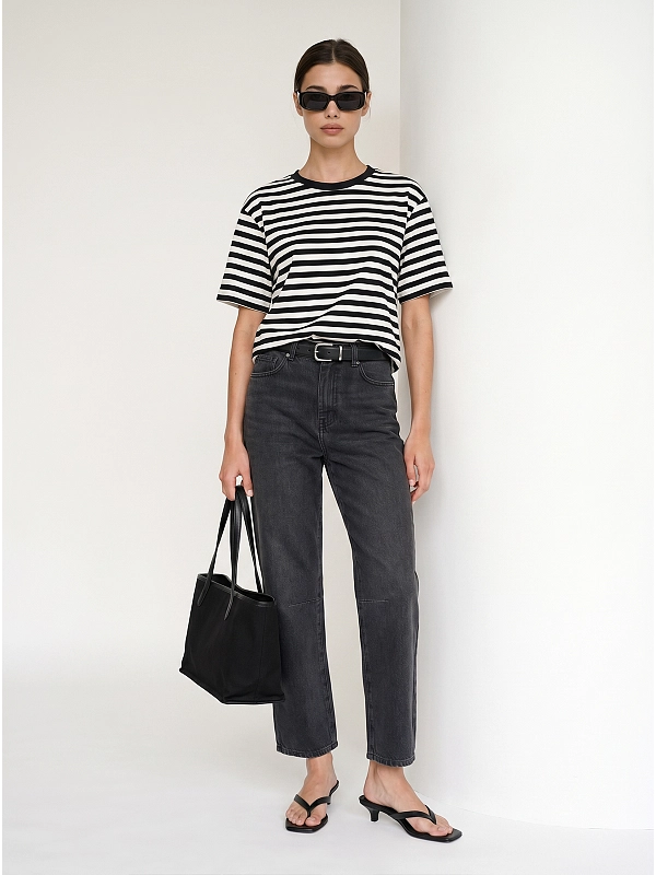 футболка Max Mara Weekend WKDMULTID цвет молочный полоска