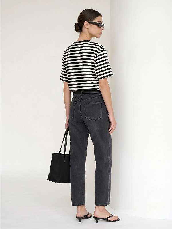 футболка Max Mara Weekend WKDMULTID цвет молочный полоска