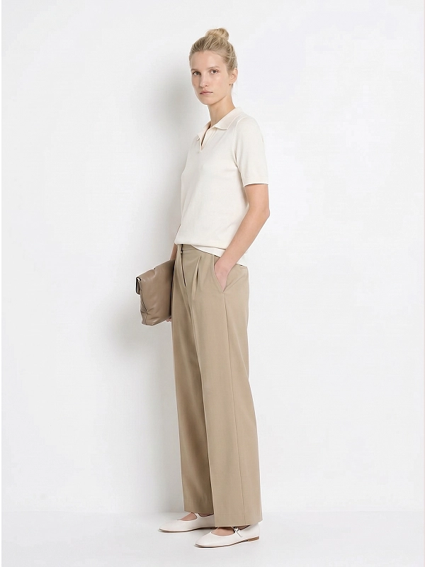 поло Max Mara Weekend WKDRONCOLO цвет молочный
