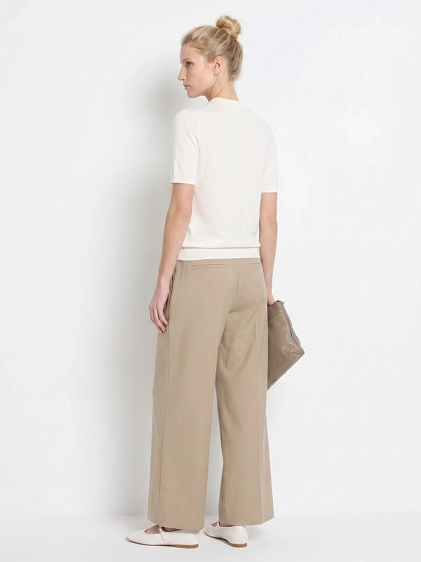 поло Max Mara Weekend WKDRONCOLO цвет молочный