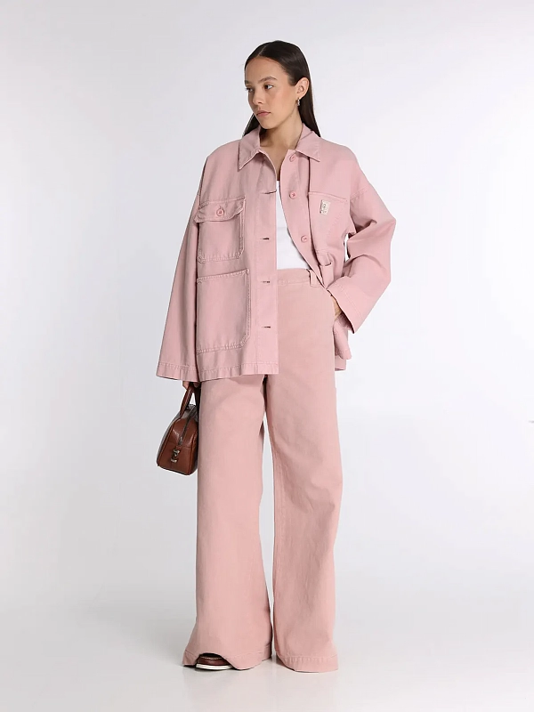 джинсы Max Mara Weekend WKDSKIPPER цвет розовый