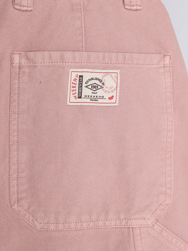 джинсы Max Mara Weekend WKDSKIPPER цвет розовый