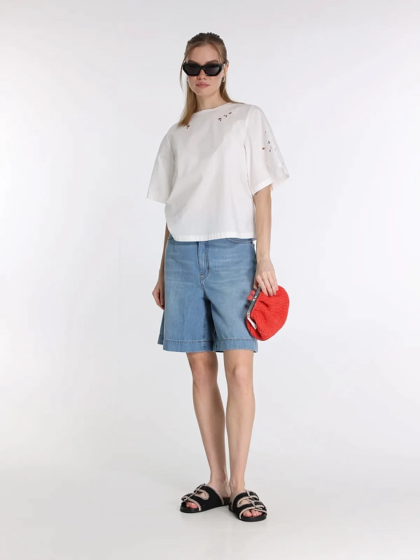 футболка Max Mara Weekend WKDTARGA цвет белый