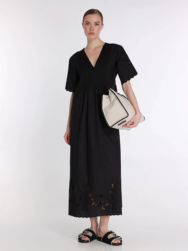 платье Max Mara Weekend WKDTARTUFO цвет черный